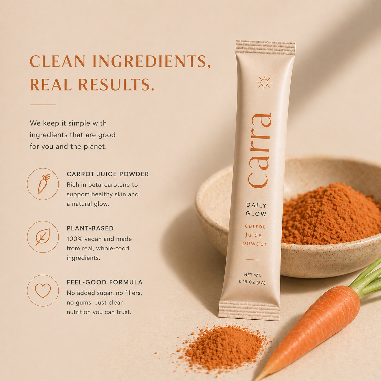 Carrot Juice Powder